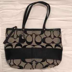 NWOT Black Coach Purse
